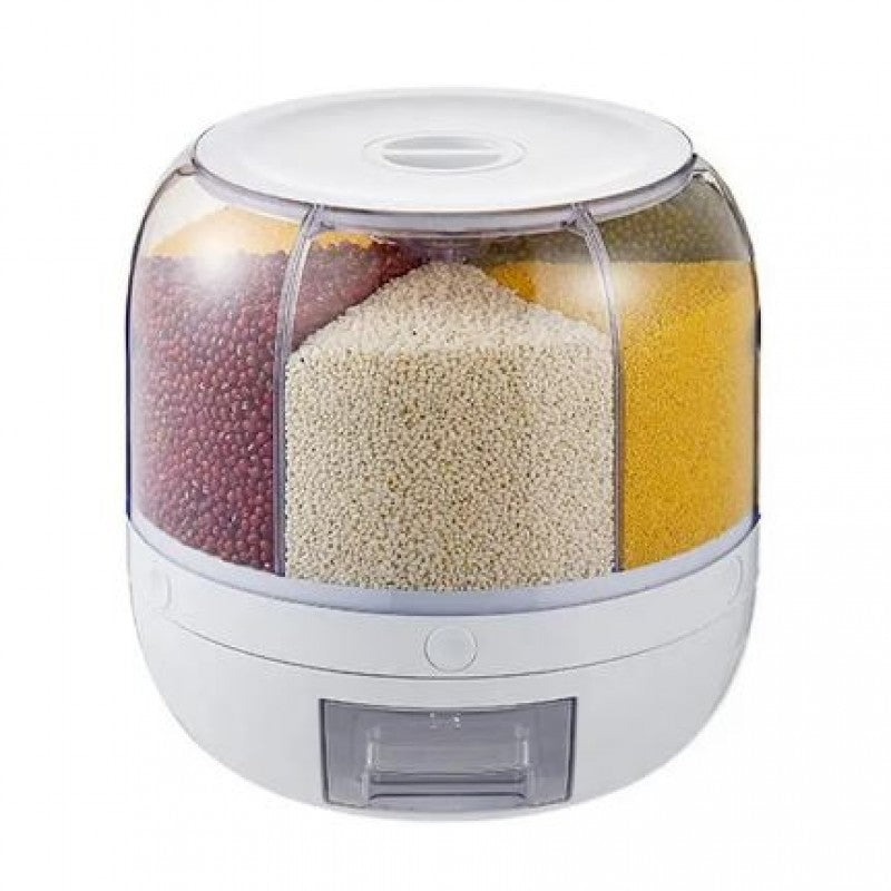 Smart Rotating Kitchen Storage Organizer