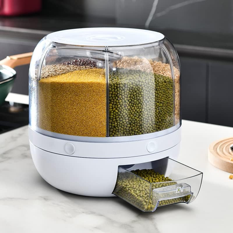 Smart Rotating Kitchen Storage Organizer