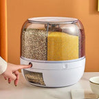 Smart Rotating Kitchen Storage Organizer