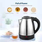 New Model Electric Kettle Fast Heating 1500 Watts