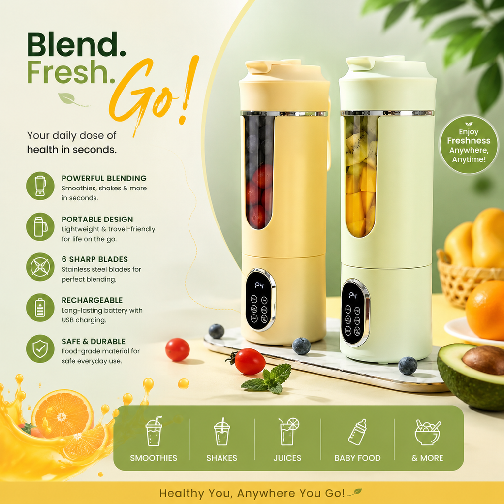 Portable Electric Juicer Pro