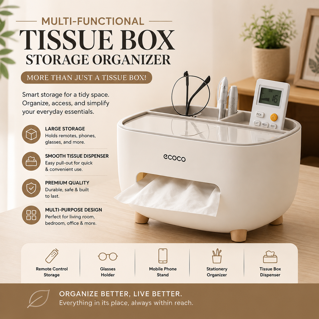 Ecoco Tissue Box